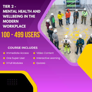 tier 2 mental health and wellbeing in the modern workplace